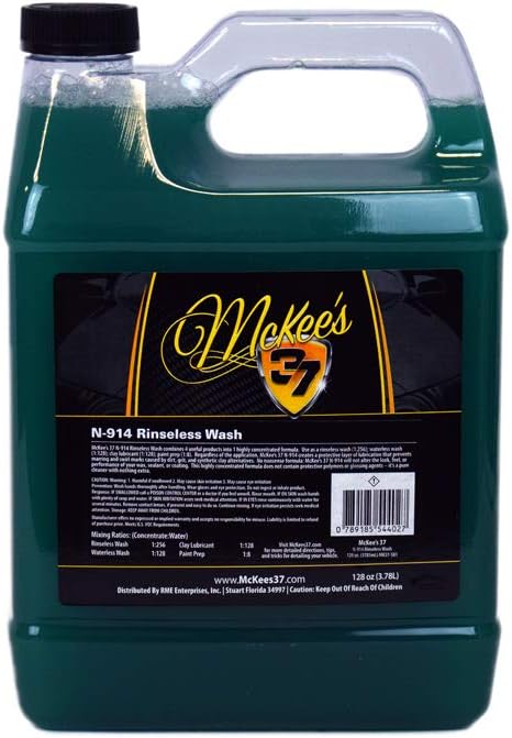 McKee's 37 N-914 Rinseless Wash V2 - Fast & Easy Car Wash