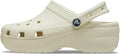 Crocs Women's Classic Platform Clog - Comfortable Elevated Clog Mules
