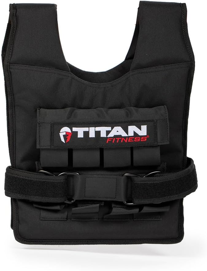 Titan Fitness Elite Series Adjustable Weight Vest for Training