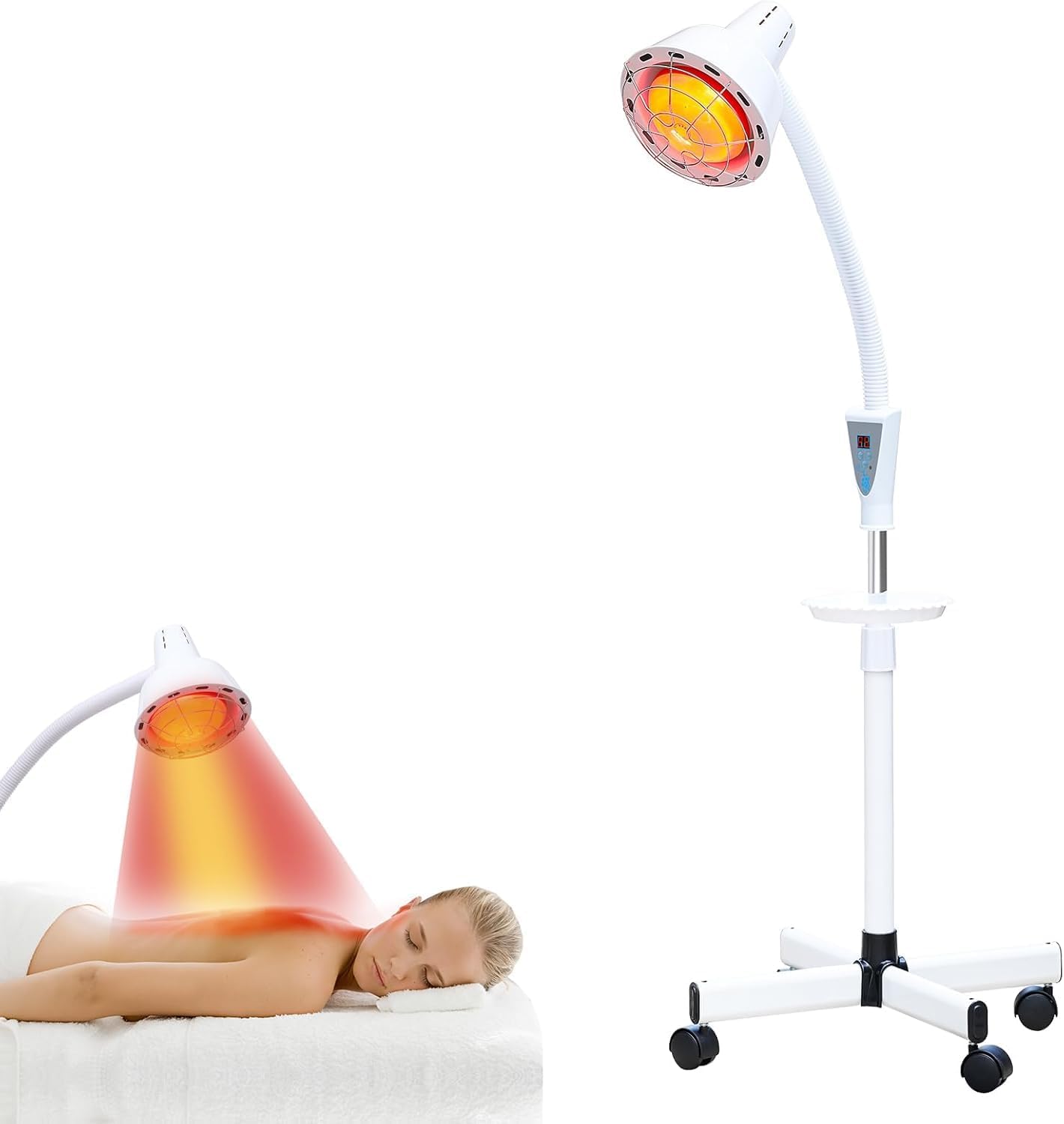275W Infrared Heat Lamp - Relieve Joint Pain 
