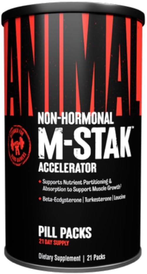 Animal M-Stak Muscle Builder for Lean Muscle Growth and Energy