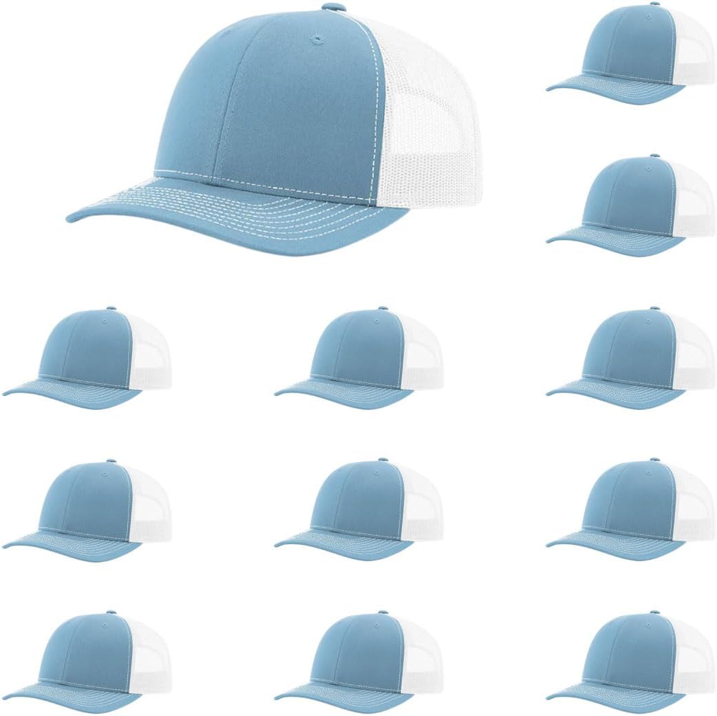 Richardson 112 Classic Six-Panel Adjustable Snapback Trucker Cap