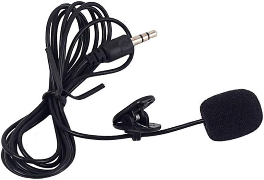 Portable Omnidirectional Lapel Mic - Wireless & Wired