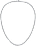 Gemsme 4mm Tennis Necklace for Women - Sparkling Classic CZ Chain
