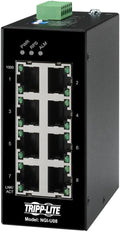 Industrial 8-Port Gigabit Ethernet Switch - Rugged DIN-Mount