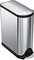 simplehuman 40L Dual Compartment Butterfly Lid Trash Can