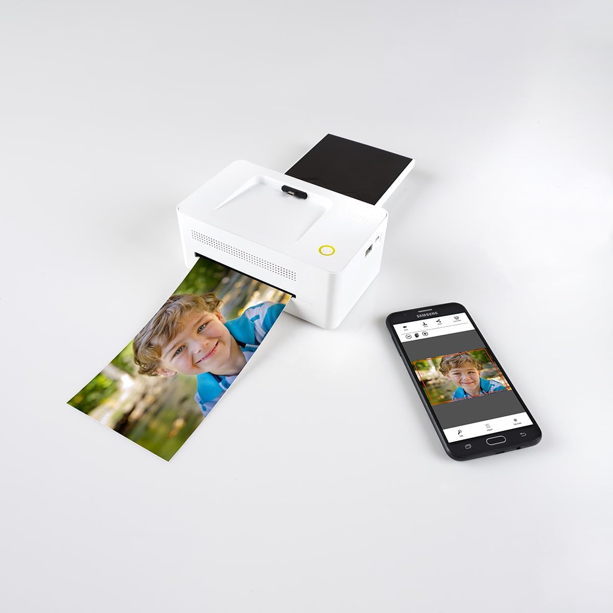 Print Instant Memories with Sharper Image Photo Printer