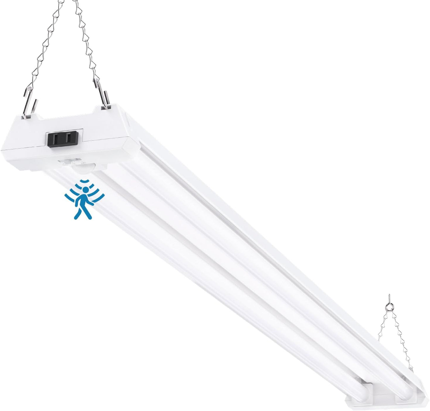 Sunco Motion Sensor 4ft LED Shop Light for Garage Lighting