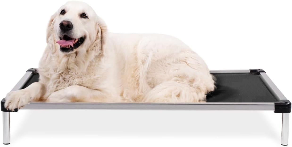 K9 Ballistics Chew Proof Elevated Cooling Dog Bed for Chewers