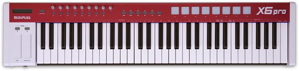 Pro-Level MIDI Control: midiplus X6 Keyboard