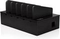 Charging Station for Multiple Devices - 5 Device Organizer Black