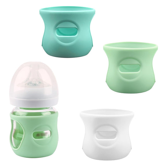 BPA-Free Anti-Break Silicone Sleeves for Avent Glass Bottles
