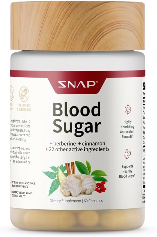 Blood Sugar Blend with Berberine and CoQ10 for Metabolic Health