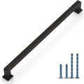 10 Pack 10ft Oil Rubbed Bronze Cabinet Pulls 10in CC - Solid Zinc