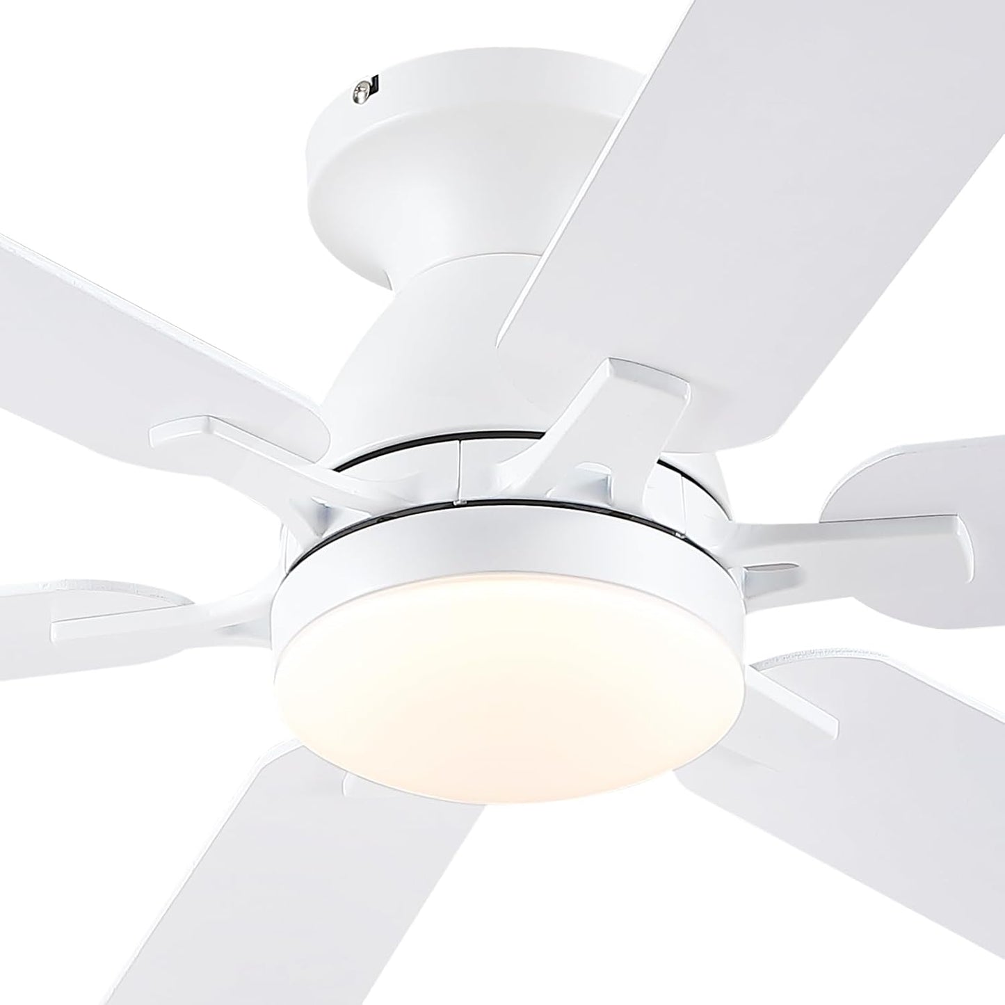 52in Low Profile Ceiling Fan with Lights and Remote Control