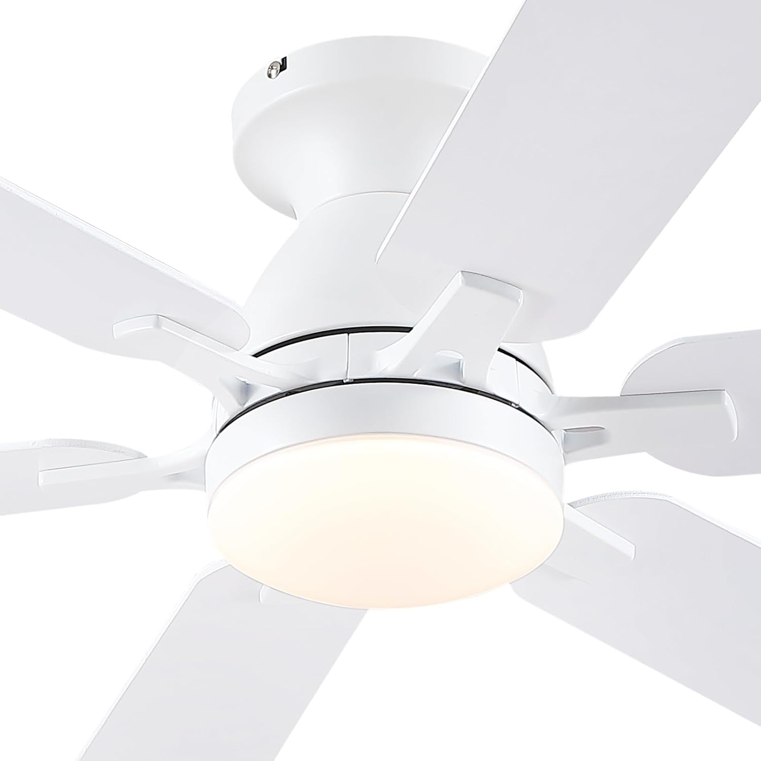 52in Low Profile Ceiling Fan with Lights and Remote Control