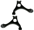TRQ Front Lower Control Arm Set Compatible with 2006-2011 Honda Civic
