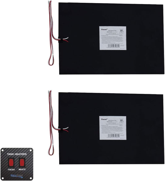 RecPro RV Tank Heater Pad for Fresh and Gray Water Tanks