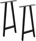 MBQQ Rustic Decor A Shape Table Legs for Industrial Style Furniture