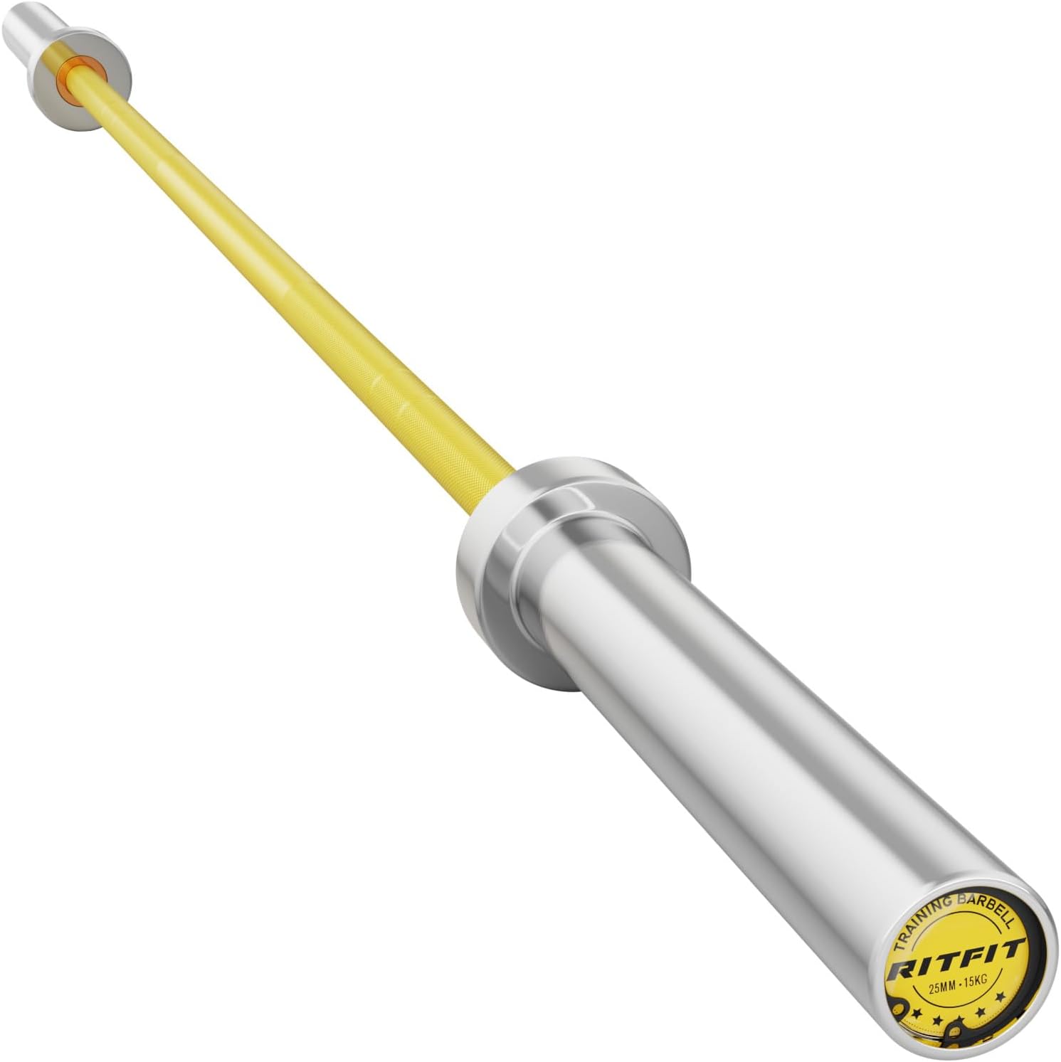 RITFIT 7FT Olympic Barbell for Strength Training and Weightlifting