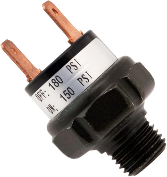 Vixen Horns 150-180 PSI Air Pressure Switch - Powerful Train/Air Horn Controller
