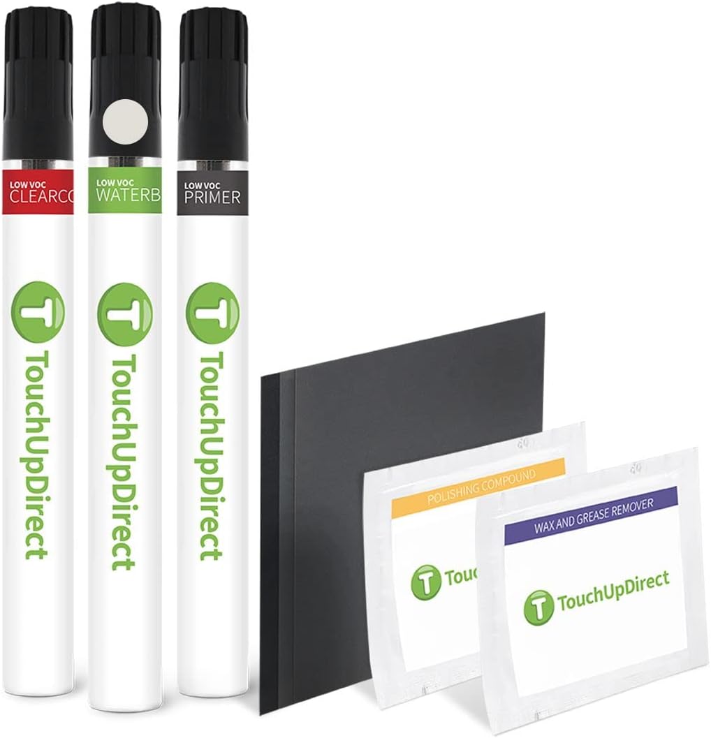 TouchUpDirect Iridium Silver Metallic Car Touch Up Paint Kit