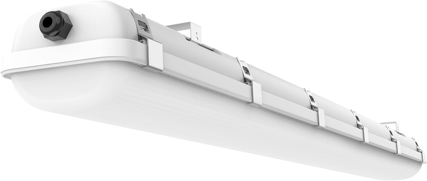HYPERLITE 4FT LED Vapor Tight Light for Bright Indoor Outdoor Use