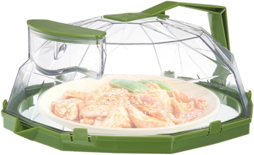 Clear Steam Microwave Splatter Guard - Mess-Free Cooking