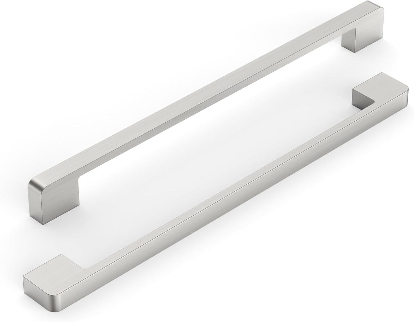 Brushed Satin Nickel Kitchen Cabinet Handles for Modern Homes