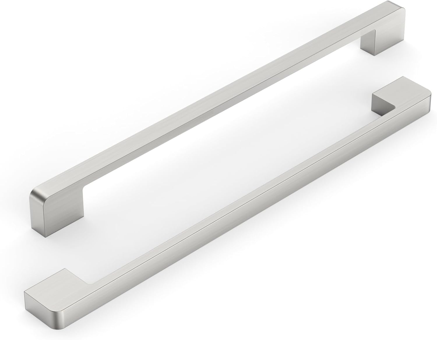 Brushed Satin Nickel Kitchen Cabinet Handles for Modern Homes