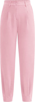 PRETTYGARDEN Womens High Waisted Ankle Length Dress Pants - Work Shoes