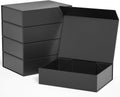 Black Gift Boxes 11.9 in x 8.5 in x 3.3 in Magnetic Closure - Reusable