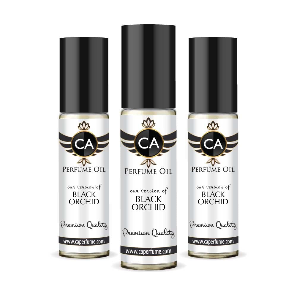 Black Orchid Perfume for Women - Long Lasting Amber Floral Scent