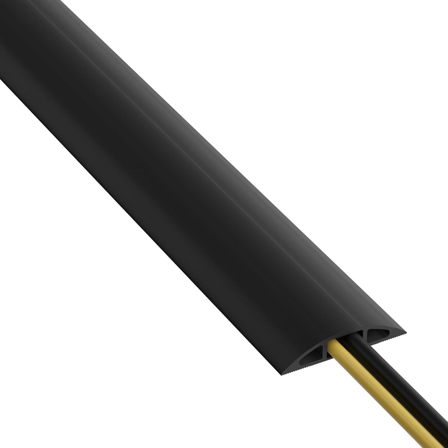 D-Line 30ft Floor Cord Cover for Safe Cable Management Solutions