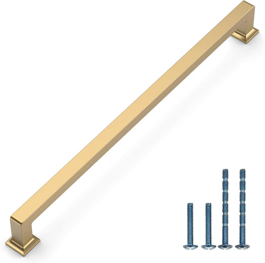 10 Pack 10in Champagne Bronze Cabinet Pulls for Kitchen Drawers
