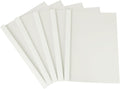 Thermal Binding Covers Letter Size Multi-Size Pack of 100 - Clear