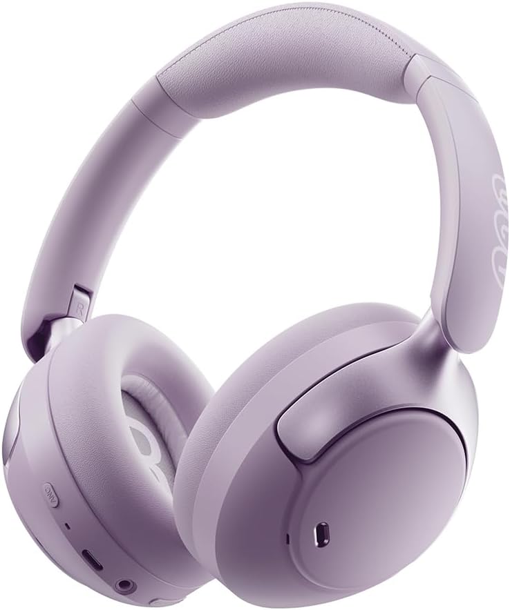 QCY H3 PRO Wireless Headphones with 50dB Active Noise Cancellation