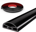 118 Black Shower Threshold Water Dam Stopper for Wet Dry Separation