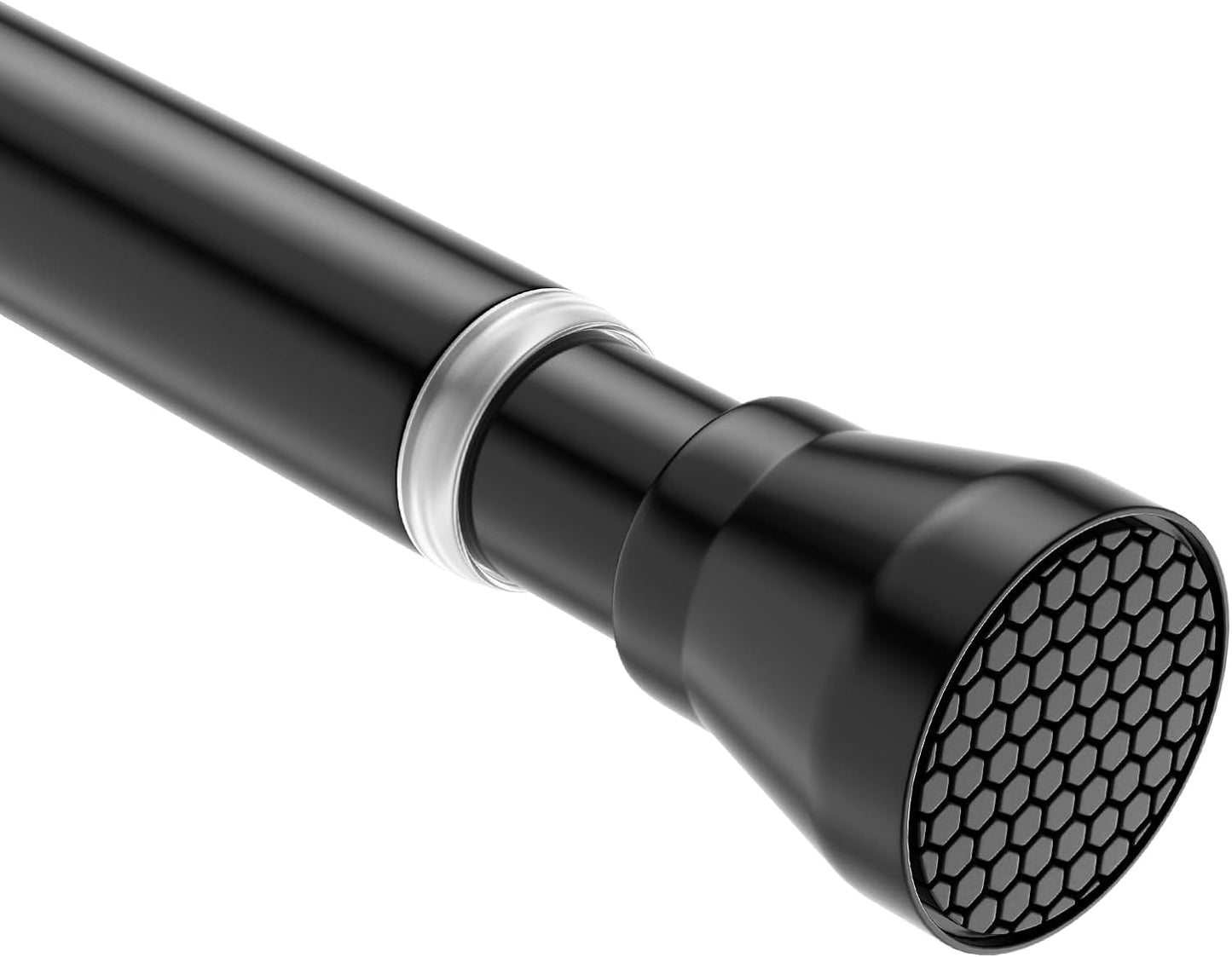 Adjustable Stainless Steel Anti-Slip Shower Curtain Rod - No Drilling - SISELBA