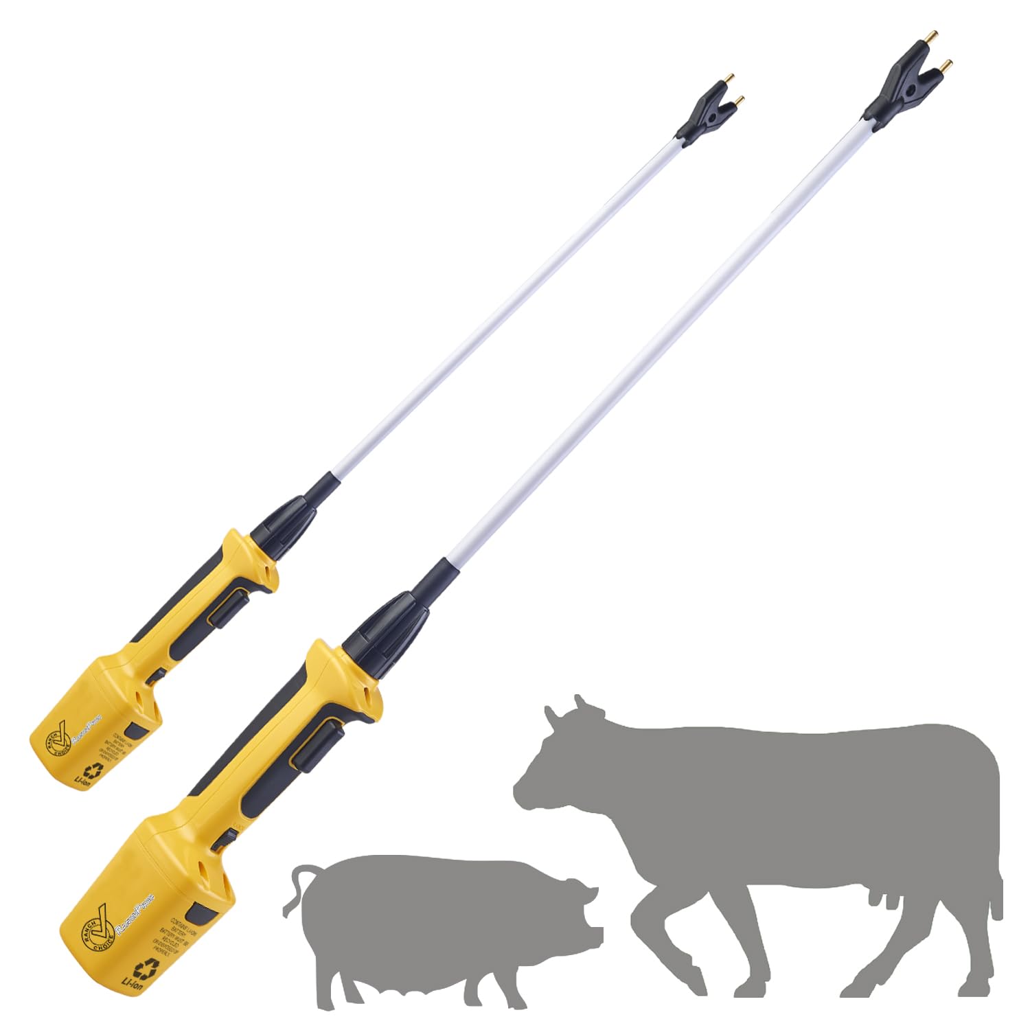 Rechargeable Livestock Prod for Cows Sheep with Flexible Shaft