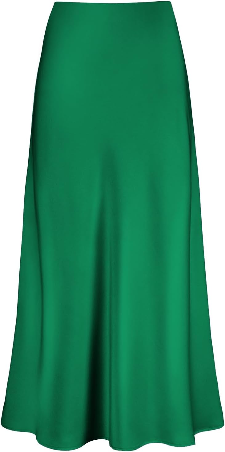 Women's Satin High Waisted Maxi Skirts for Every Occasion