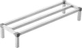 Aluminum Dunnage Rack 48 x 14 x 8 - Heavy-Duty 1000 lb Capacity