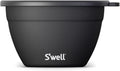 Swell Stainless Steel 64oz Salad Bowl Kit in Onyx - Organized Serving