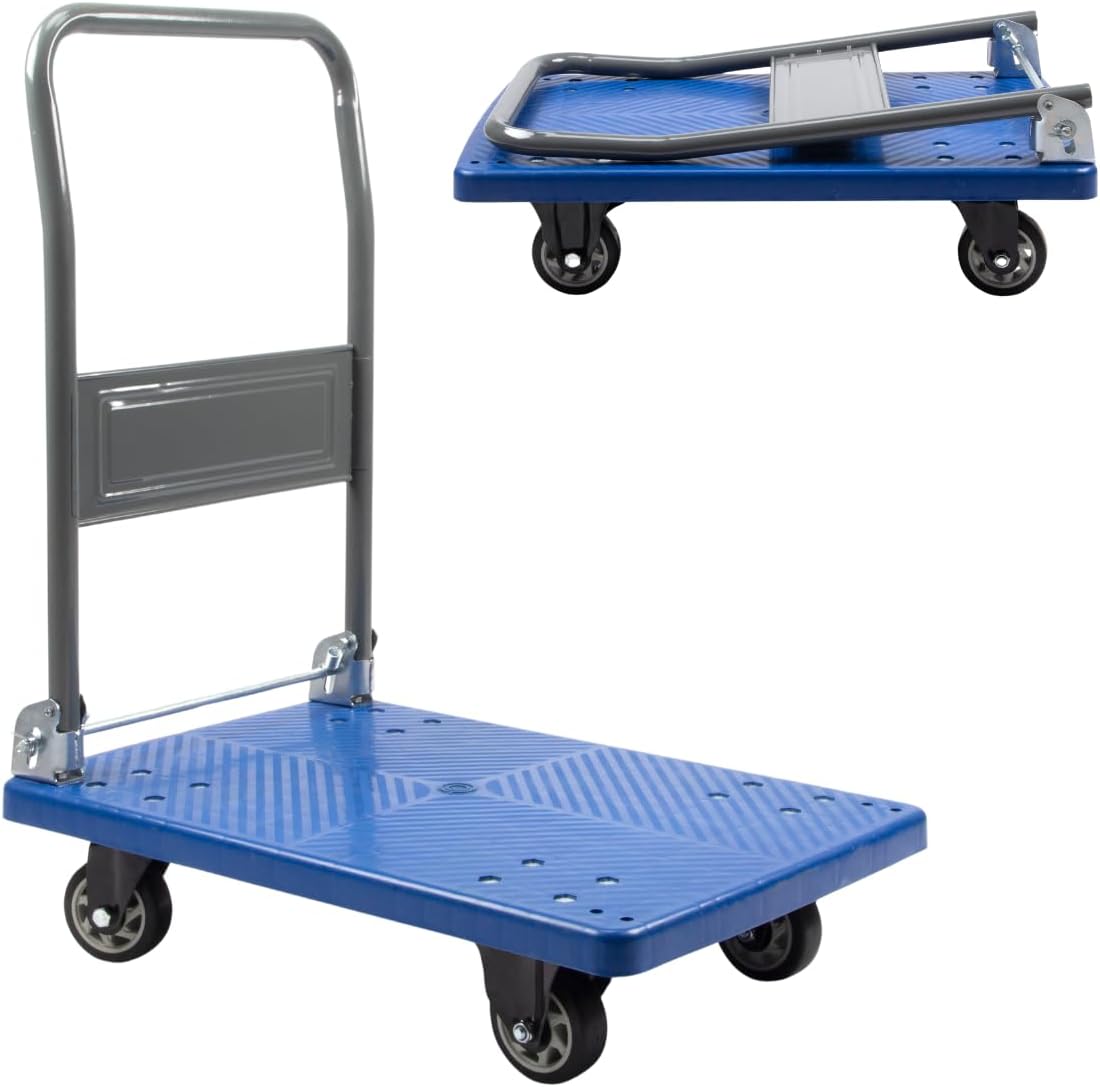 330 lbs Foldable Platform Truck Dolly for Heavy Duty Moving