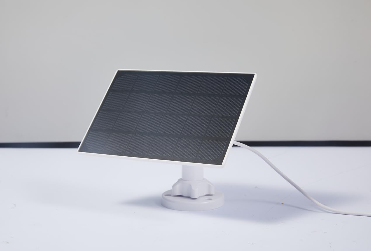 5V 3W Solar Panel: IP65 Waterproof, 3m Cable, Type-C