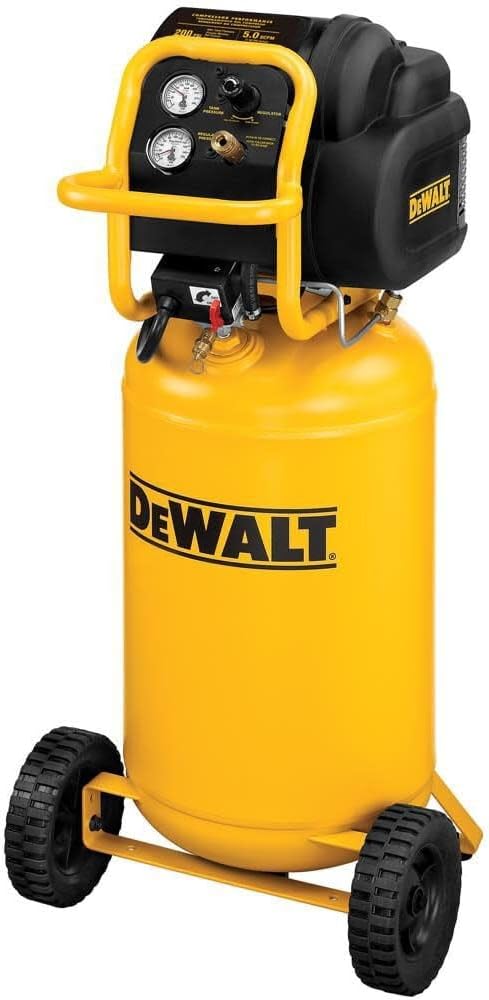 DEWALT Vertical Portable Compressor: High Pressure, Low Noise!