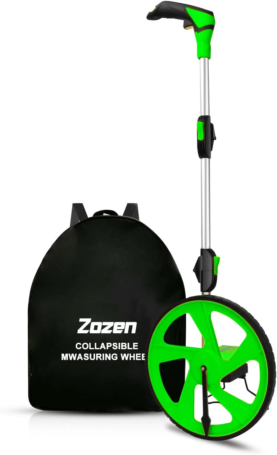 Zozen Measuring Wheel for Accurate Distance Measurement Up to 10,000Ft