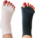 Yoga Toe Separator Socks - Align Feet for Health & Comfort