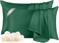 100% Mulberry Silk Pillowcase Set of 2 - Smooth, Breathable Sleep