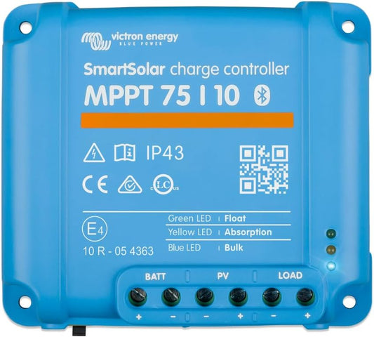Victron Energy SmartSolar MPPT Charge Controller for Solar Panels
